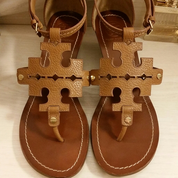 Tory Burch Shoes - Tory Burch Chandler Sandal in Royal Tan